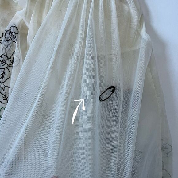 PATRIZIA PEPE Lea Embroidered Dress 40 - Picture 16 of 16